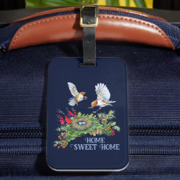 Woodland Treasures Home Sweet Home Bagagelabel