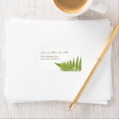 Woodland Wedding Fern Etiket (Insitu)