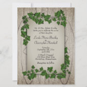 Woodland Wedding Invitation Kaart (Voorkant)