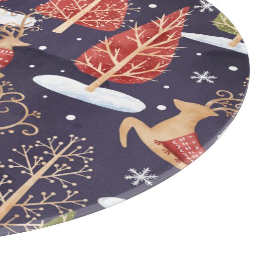 Woodland Whimsical Reinders Winter Snijplank (Hoek)