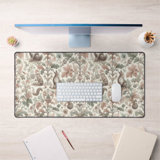 Woodland Whispers: Victoriaans Natuur Elegantie Bureaumat