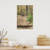 Woodland Window Poster (Keuken)