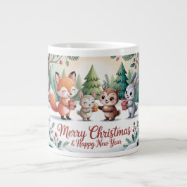 Woodland Winter Friends Extra Grote Beker