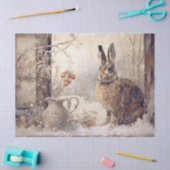 Woodland Winter Haas Tissuepapier (Craft)