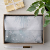 Woodland Winter Kardinaal Vogel Tissuepapier (Geschenk)