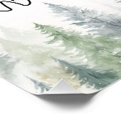 Woodland Winter ONE derland Jalons Poster (Coin)