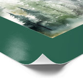 Woodland Winter ONEderland Welcome Poster (Coin)