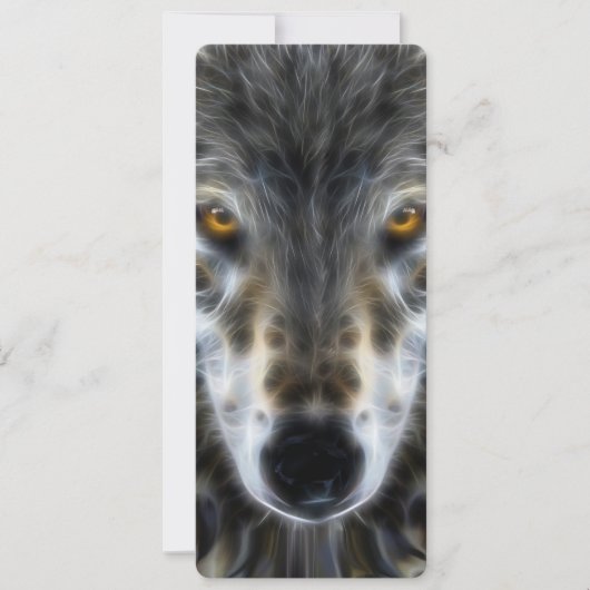Woodland Wolf Inspirerend Portrait (Voorkant)