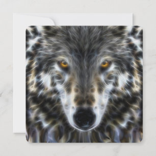 Woodland Wolf Inspirerend Portrait