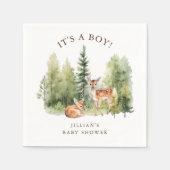 Woodland Wonder Deer Servet (Voorkant)