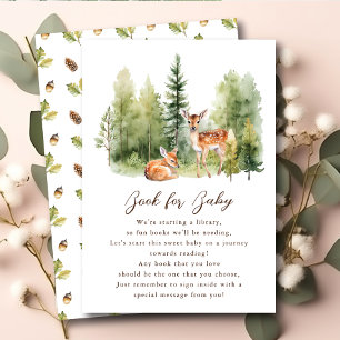 Woodland Wonder Hertenboek voor Baby Informatiekaartje