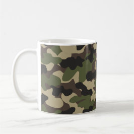 Woodlands camouflage koffiemok