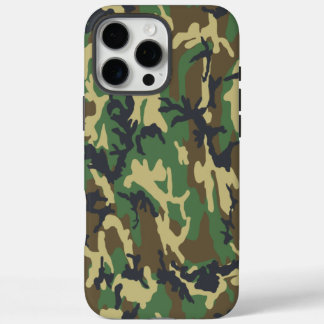 Woodlands Camouflage Outdoorsman Gift iPhone 16 Pro Max Hoesje