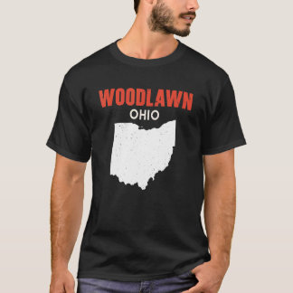 Woodlawn Ohio USA State America Travel Ohioan T-shirt