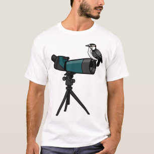 Woodpecker op scortinggebied t-shirt