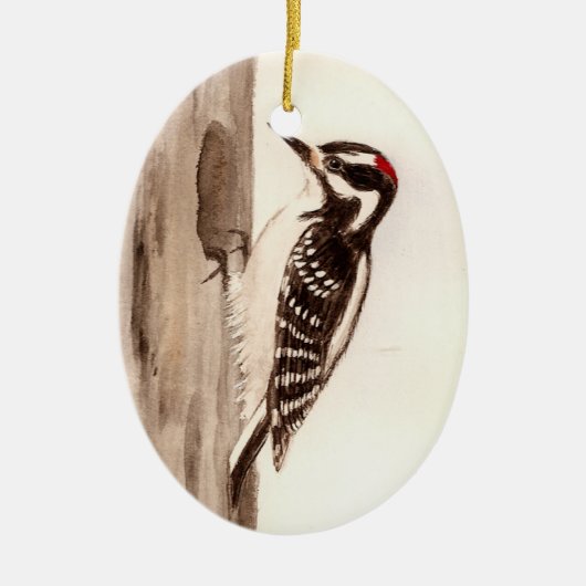 Woodpecker Ornament (Voorkant)