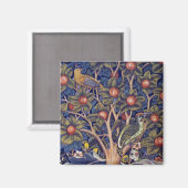 Woodpecker, William Morris Magneet (Voorkant / Achterkant)
