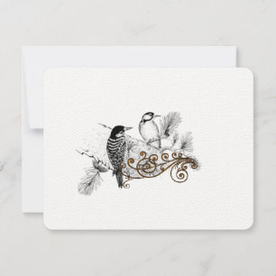 Woodpeckers  Tortelduifjes Wedding RSVP