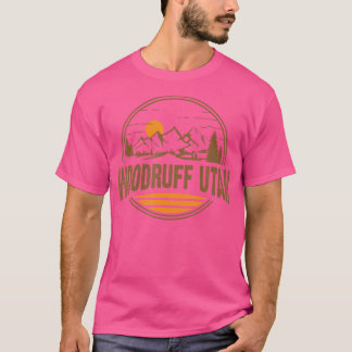 Woodruff Utah Mountain Hiking Souvenir Pri T-shirt