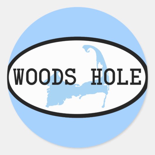 Woods Hole Sticker (Voorkant)