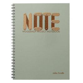 Woodshop Project-laptop Notitieboek