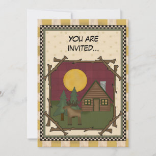 Woodsie Cabine à tout but Invitation