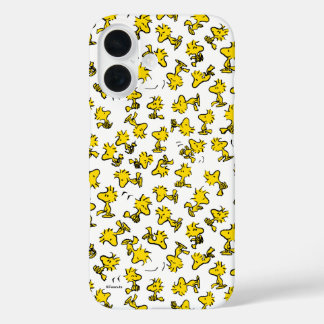 Woodstock Classic Design Pattern iPhone 16 Hoesje
