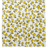 Woodstock Classic Design Pattern Douchegordijn (Voorkant)