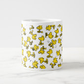 Woodstock Classic Design Pattern Extra Grote Beker (Voorkant)