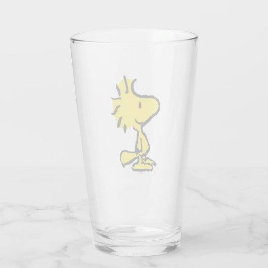 Woodstock Classic Design Pattern Glas (Achterkant)