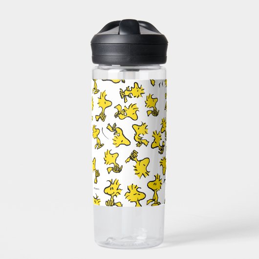 Woodstock Classic Design Pattern Waterfles (Voorkant)