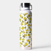 Woodstock Classic Design Pattern Waterfles (Achterkant)