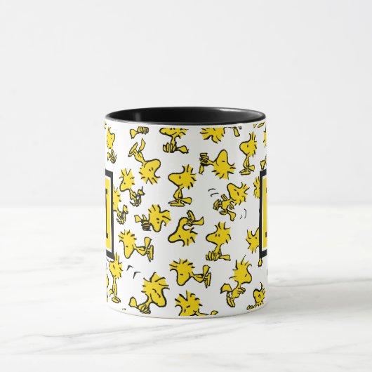Woodstock Classic Design | Uw monogram toevoegen Mok (Midden)