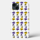 Woodstock Cool Sunbril Pattern Case-Mate iPhone Case (Achterkant)