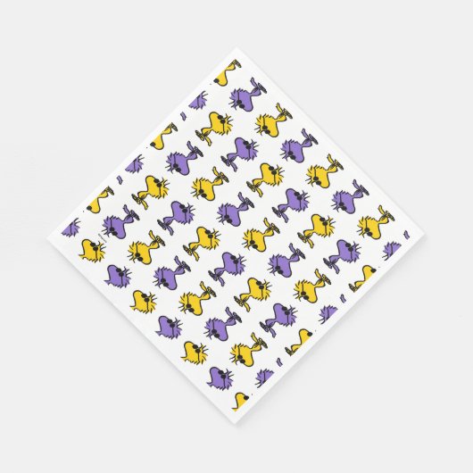 Woodstock Cool Sunbril Pattern Servet (Hoek)