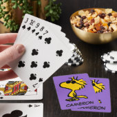 Woodstock Cool Sunglasses Pattern Playing Cards Pokerkaarten (Insitu)