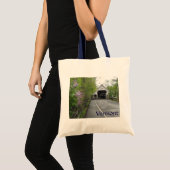 Woodstock Covered Bridge, Vermont Tote Bag (Voorkant (product))
