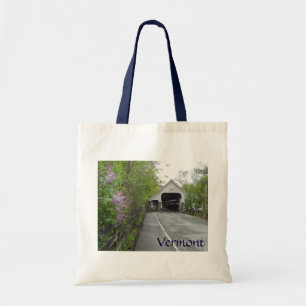 Woodstock Covered Bridge, Vermont Tote Bag