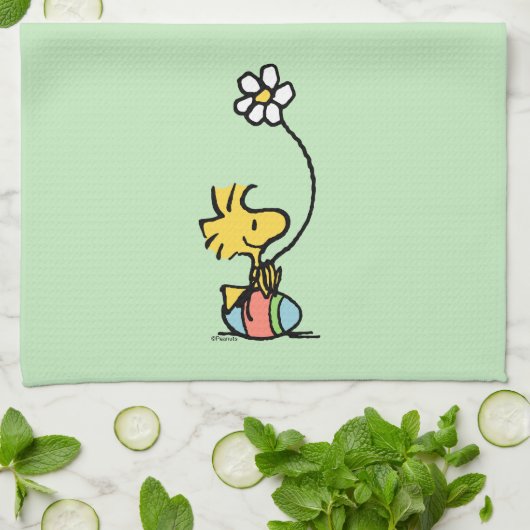 Woodstock Easter Egg Theedoek (Gevouwen)