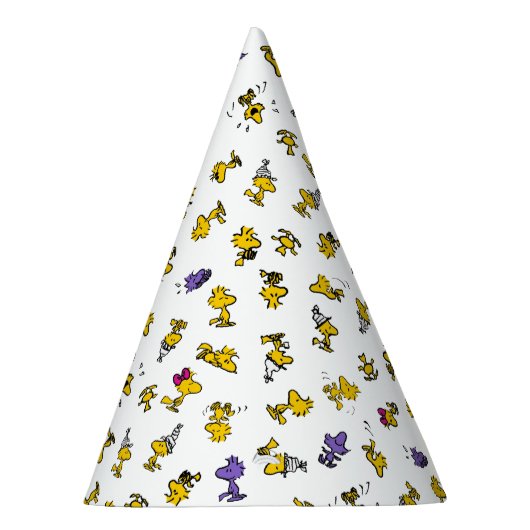 Woodstock Fun Pattern Feesthoedjes (Rechts)