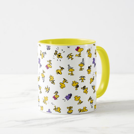 Woodstock Fun Pattern Mok (Voorkant rechts)