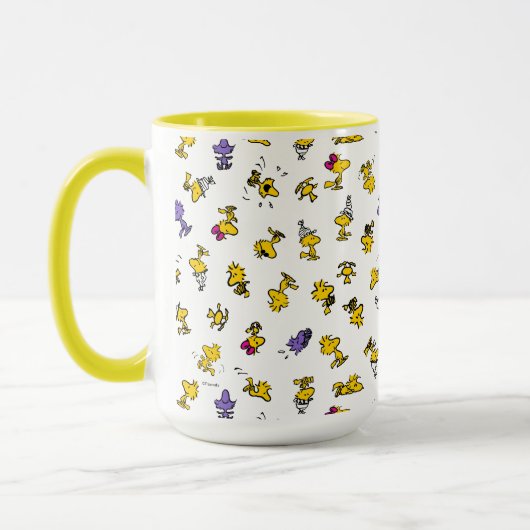 Woodstock Fun Pattern Mok (Links)