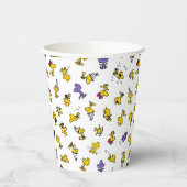 Woodstock Fun Pattern Papieren Bekers (Links)