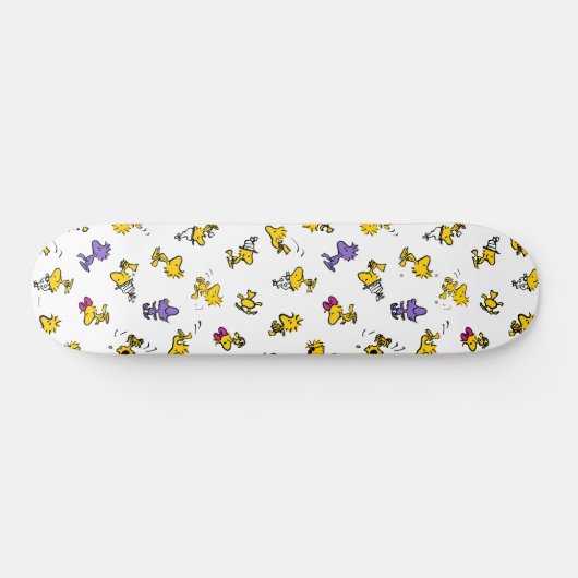 Woodstock Fun Pattern Skateboard (Horizontaal)
