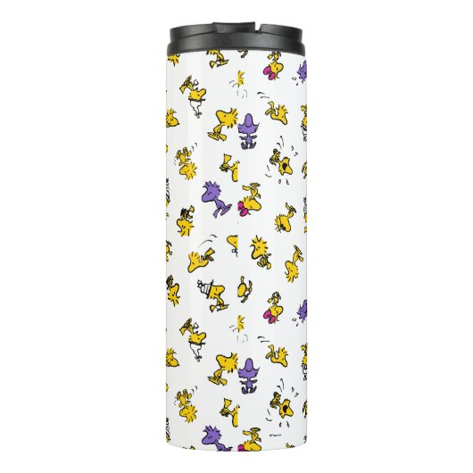 Woodstock Fun Pattern Thermosbeker (Achterkant)