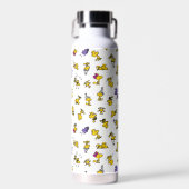 Woodstock Fun Pattern Waterfles (Voorkant)