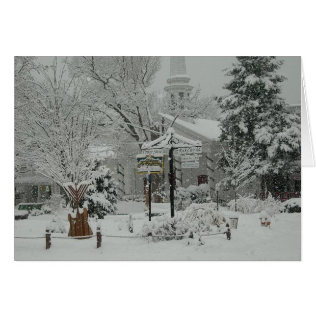 Woodstock, NY Carré (Devant horizontal)