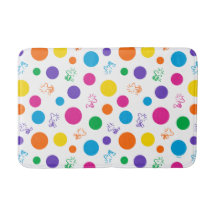 Woodstock Rainbow Polka Dot Pattern