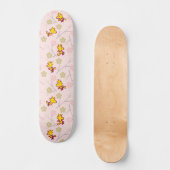 Woodstock Roze Cherry Blossom Pattern Skateboard (Voorkant)