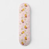 Woodstock Roze Cherry Blossom Pattern Skateboard (Voorkant)